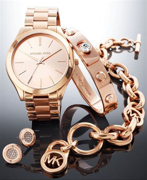 herz gold michael kors|michael kors rose gold set.